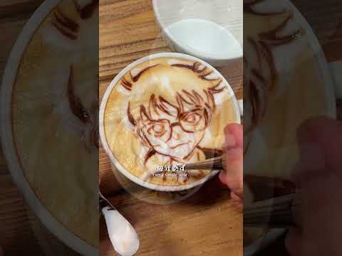 コナンと萩原千速を飲む方法☕️ #名探偵コナン #Shorts