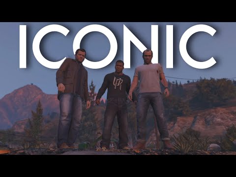 Micheal, Franklin And Trevor being an iconic trio for 15 minutes…