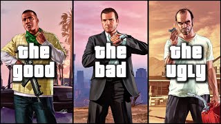 Micheal, Franklin And Trevor being an iconic trio for 15 minutes…