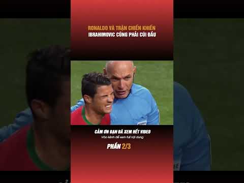VÌ SAO BRAHIMOVIC CAY RONALDO ĐẾN GIÀ P2 ? #vsportstivi #ibrahimovic #ronaldo