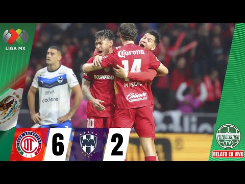 🔵 Toluca vs Monterrey🔴 EN VIVO | Liga MX Apertura 2025 | Relato en Directo Fútbol HOY