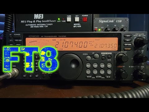 How to FT8 with your Kenwood TS-570D Relic Radio