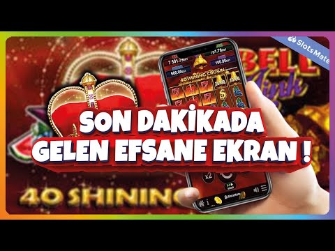EGT SLOT 40 SHINING CROWN BELL LINK _ SON DAKİKADA GELEN EFSANE EKRAN #slotoyunl