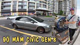 Thiện Red Độ Mâm Cho CIVIC Gen 8 MT - Hành Trình Trẻ Hóa Vịt Già