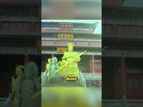 Man cleans in a temple and miraculous scene occurs