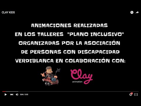 Animaciones taller infantil de animación "Plano Inclusivo"