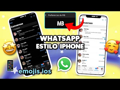 WHATSAPP IGUAL IPHONE ATUALIZADO 2025 🥳 MB iOS MB WhatsApp fouad ios mbwhatsapp atualização 2.1