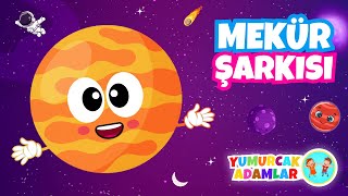 Gezegen Merkür ☀️ Çocuklar İçin Eğlenceli Uzay Şarkısı 🚀