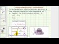Volume Calculation Using the Shell Method