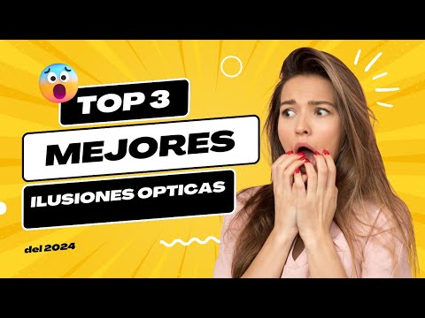 Las 3 MEJORES ilusiones OPTICAS😵‍💫del 2024 #ilusionoptica