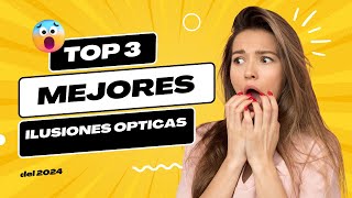 Las 3 MEJORES ilusiones OPTICAS😵‍💫del 2024 #ilusionoptica