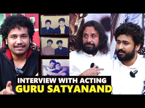 Drinker Sai Movie Team Interview with Acting Guru SATYANAND | Dharma | Satyanand