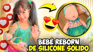 GIGI REALIZA SONHO: SUA BEBÊ REBORN DE SILICONE SÓLIDO! 🛍️🍼 COMPRAS E CUIDADOS NO SHOPPING
