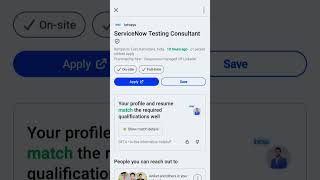 Have you miss this opportunity with Infosys 🎯 Servicenow Tester job alert 💡 apply now ℹ️ reposted