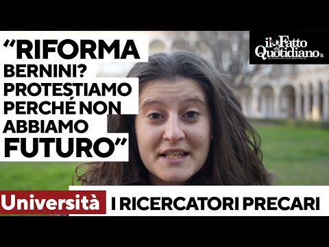 I ricercatori precari protestano contro la riforma Bernini a Milano: "Non abbiamo futuro"