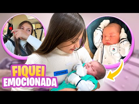 CONHECENDO MEU NOVO IRMÃO! - BIANKA