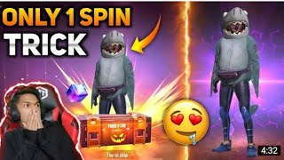 1 SPIN TRICK | FREE FIRE NEW EVENT | SNAPPY BUNDLE - GARENA FREE FIRE