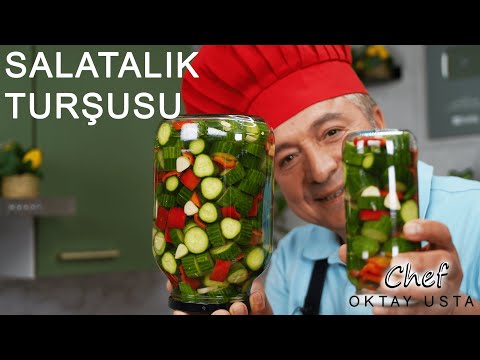 SALATALIK TURŞUSU ❗️Nasıl Yapılır? | Chef Oktay Usta