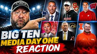 Big Ten Media Day Was WILD... My Day 1 Reactions!