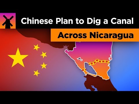 YouTube video thumbnail: The Insane Chinese Plan to Build a Canal Across Nicaragua