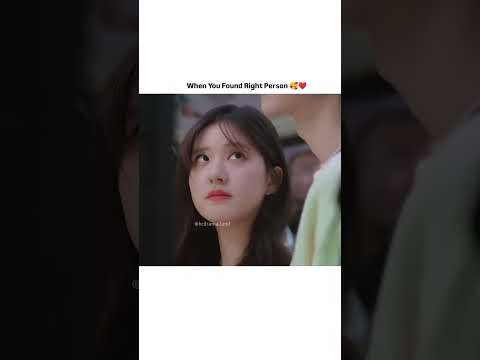 When you find right person 🫀|| #kdrama #koreandram #love || 🥀hidden love
