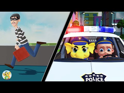 Baby Police & Emmie Keep Us Safe - Don't Be Afraid | Learn Nursery Rhymes & Kids Songs | BabyToonzTV