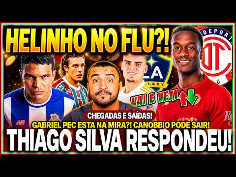 Fluminense Negocia Retorno de Thiago Silva e Avalia Novos Reforços no Mercado