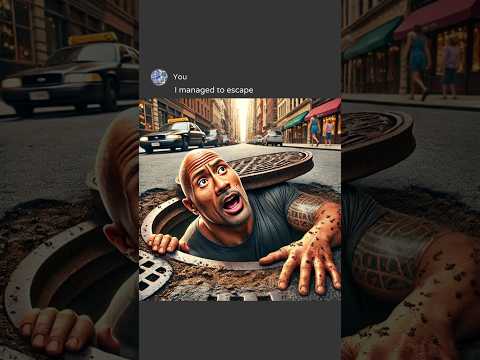 Dwayne Has Some BAD LUCK! But Then...😨 Part #7 (AI Edition) #ai #chatgpt #aiart #short