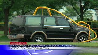 UNA PERSECUCIÓN POLICIAL TERMINA EN TRAGEDIA PARA DOS NIÑOS