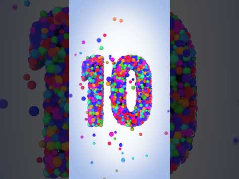 COUNTING BY 10 🎵 🔵🟣🔴🟠🟡🟢