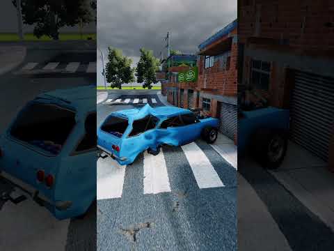 Tornado na comunidade! #automobile #beamngshorts #familia #beamngdrive