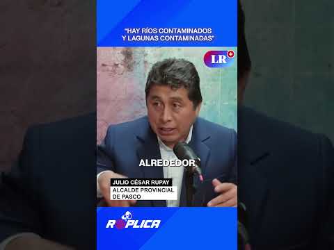 “HAY RÍOS CONTAMINADOS Y LAGUNAS CONTAMINADAS” | RÉPLICA #shorts