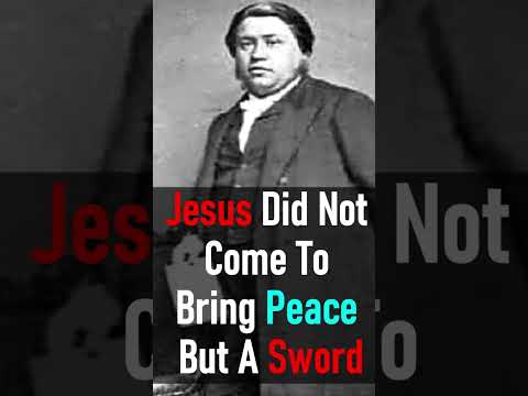 Jesus Did Not Come To Bring Peace But A Sword - Charles Spurgeon Audio Sermon #shorts #JesusChrist