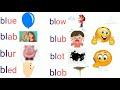 Understanding 'bl' Consonant Blends