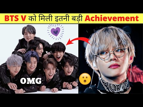 BTS V aka Kim Taehyung Biggest Achievement 💜 bts v represents south korea 🇰🇷 @BTS