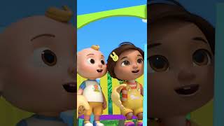 Blowing Bubbles! 🫧 Playtime With CoComelon & Nina #kids #shorts
