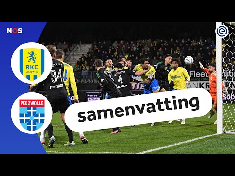 De VAR SPEELT DE HOOFDROL in DEGRADATIESTRIJD 🙄 | samenvatting RKC Waalwijk - PEC Zwolle