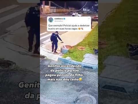 Chega de rato fugitivo🤣#memes #pais #humor #animals #shortvideo #shorts #short #police #viralvideo