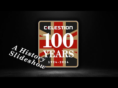 Celestion's 100th Anniversary: History Slideshow, 1924 - 2024