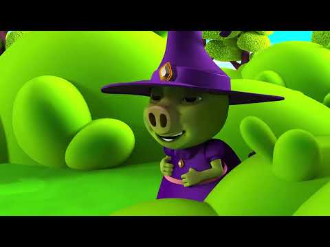 Witch's Story | Animated Cartoon for Children | Dolly and Friends 3D