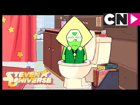 Steven Universe | Peridot Tries To Flush Herself Down The Toilet | Catch & Release | Cartoon Network