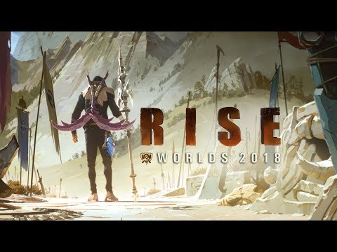 RISE (ft. The Glitch Mob, Mako, and The Word Alive) | Worlds 2018 - League of Legends