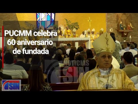 Abinader participa en celebracion de 60 aniversario de la PUCMM