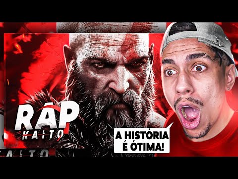 VOU TER DE JOGAR ISSO AI !! React Kratos (God of War) - Fantasma de Esparta | Kaito ‹ Ine Games ›