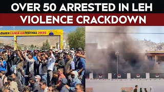 Leh Ladakh Protests | Over 50 Arrested In Leh Violence Crackdown | Sonam Wangchuck