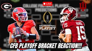 2025 College Football Playoff LIVE REACTION SHOW. Does Alabama get in???