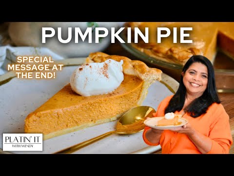 Super EASY Pumpkin Pie Recipe | Thanksgiving Pumpkin Pie