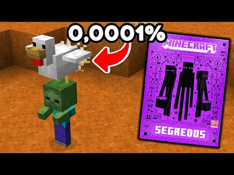 descobri os segredos que a Mojang escondeu (Easter Eggs)
