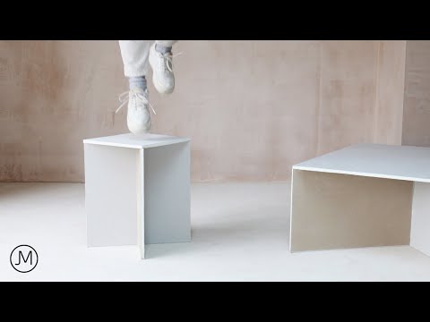 Making a Stool out of Drywall Using 3 Household Tools