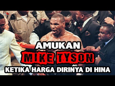 Ngeri Bangat !! AMUKAN MIKE TYSON KETIKA HARGA DIRINYA DI HINA - Boxing